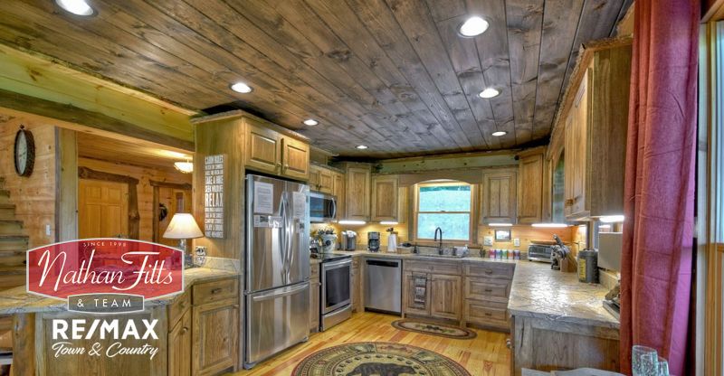 wooden style kitchen