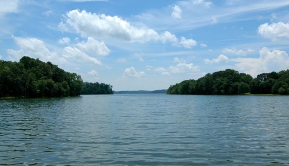 Lake Nottely in Georgia